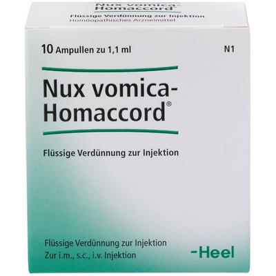 NUX Vomica Homaccord Ampullen 10 St