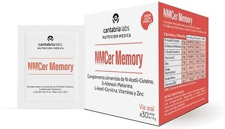 Cantabria Labs NMcer Memory 30 Sobres