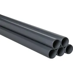 PVC-U Rohr in Stangen (Ausführung: 32 x 1.9 mm (10x5m))