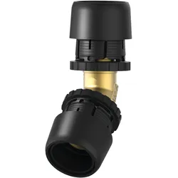 TECElogo-Ax Winkelkupplung 45 Grad Dimension 25 x 25, Siliziumbronze
