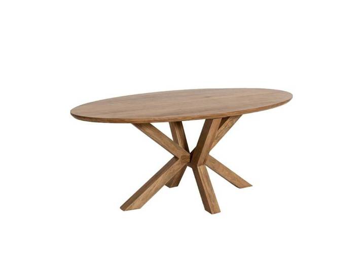 Table à manger ovale en bois de manguier Maloé