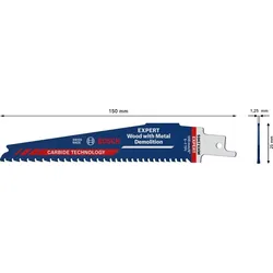 BOSCH Säbelsägeblatt S967XHM EXPERT Wood with Metal Demolition