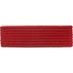 buttinette Kordel für Bekleidung, rot, 4 mm Ø