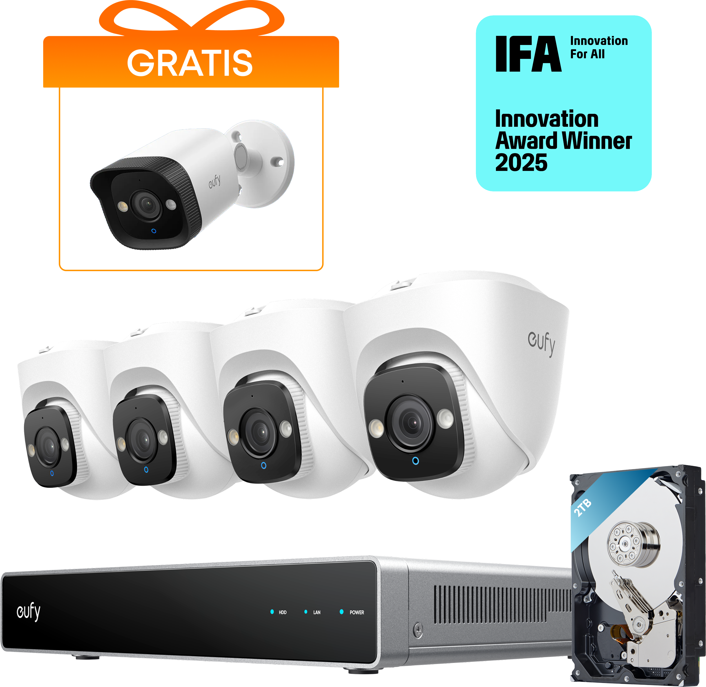 Anker eufy PoE NVR Security System E41