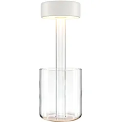 Maytoni Akku-Leuchte AI Collaboration Glas Weiß