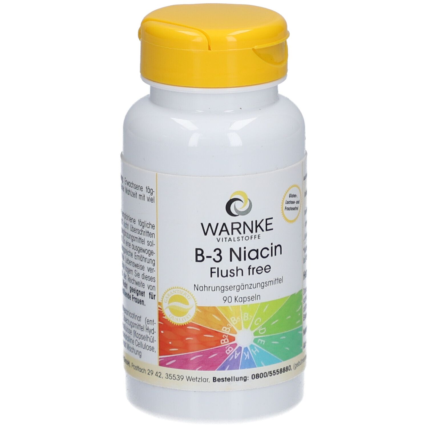 B-3 Niacin Flush free Kapseln 90 St