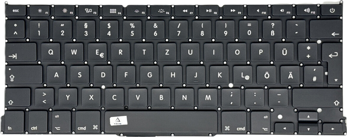 T-ProTek Toetsenbord zonder achtergrondverlichting voor MacBook Pro A1502 (bouwjaar 2015)
