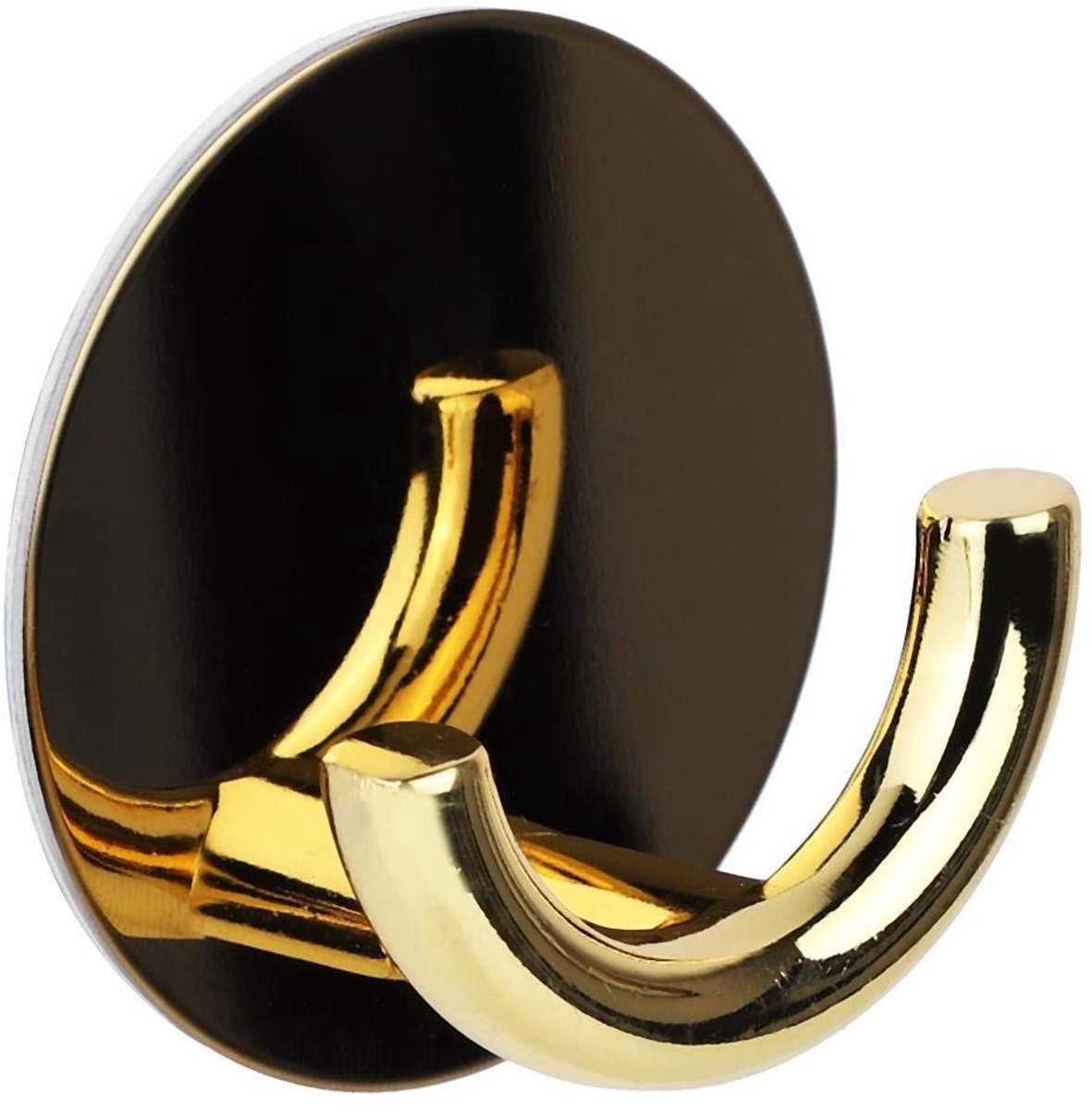 Dailygoody Wandgemonteerde hanger - Zelfklevende wandhaken - Goud
