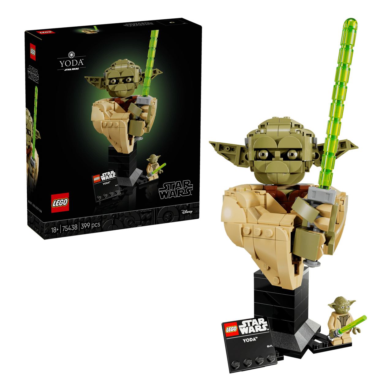 LEGO Star Wars 75438 Yoda Büste