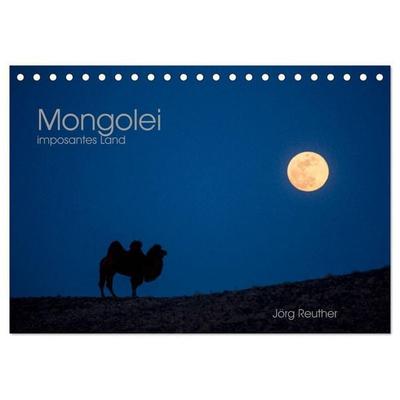 Mongolei - imposantes Land (Tischkalender 2027 DIN A5 quer), CALVENDO Monatskalender