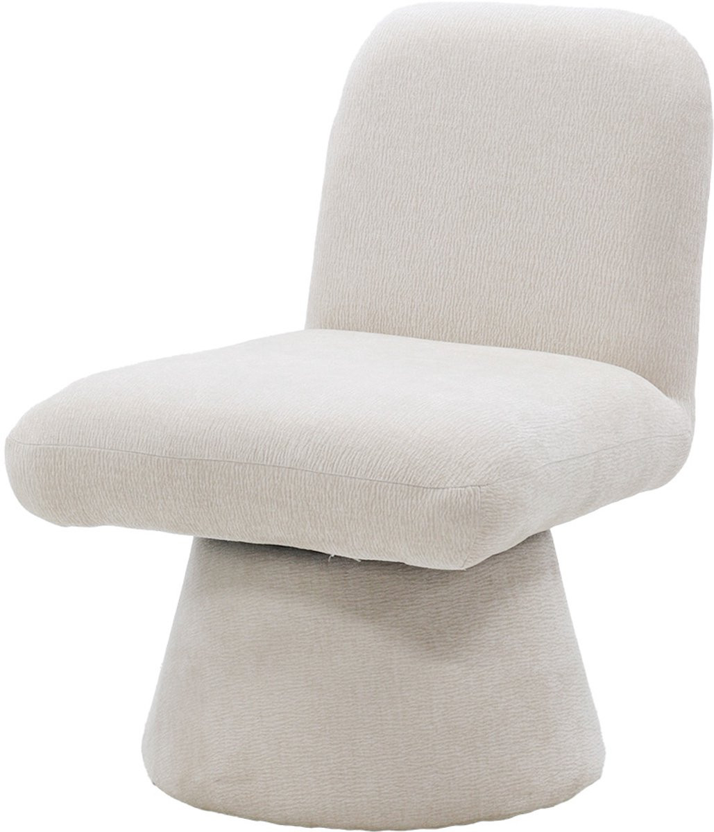 Giga Meubel Fauteuil Olivier - Beige - Stof/Metaal