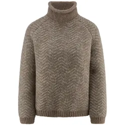 Pullover Stehkragen Fadenmeister Berlin beige, 38