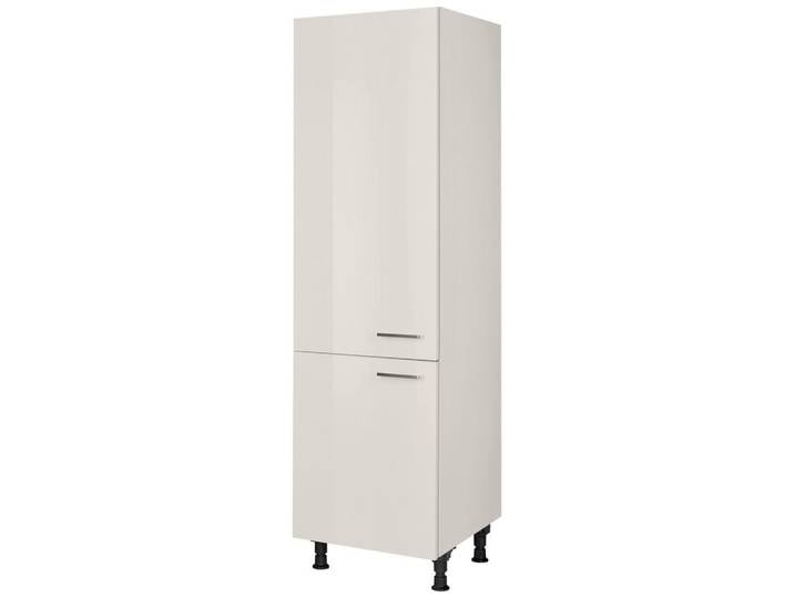 Nobilia Geräteumbauschrank Flash, Hellgrau, nur wie online abgebildet bestellbar, 60x216.6x58 cm, Blauer Engel, Pefc, Goldenes M, Made in Germany, DGM-Klimapakt, Küchen, Küchenmöbel, Küchenschränke, Geräteumbauschränke