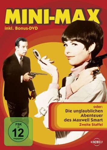 Don Adams - Mini-Max oder: Die unglaublichen Abenteuer des Maxwell Smart - Zweite Staffel [6 DVDs] - Preis vom 10.10.2026 11:48:34 h