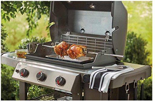Girarrosto Weber 7654 Genesis 200 e 300 Inox