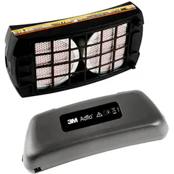3M Adflo Gasfilter A1B1E1 Kit mit Hochleistungs-Lithium-Ion-Batterie #837301