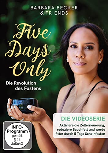 Barbara Becker - Barbara Becker & Friends - Five Days Only: Die Revolution des Fastens - Die Videoserie [2 DVDs] - Preis vom 09.10.2026 07:28:09 h