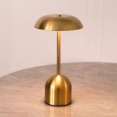 Inspired Living Modern Cordless Type C Rechargeable LED Table Lamp With Touch Control gold