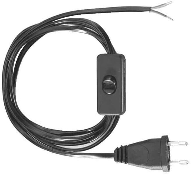 Bachmann Flachleitung 1,8m,sw 211.174)