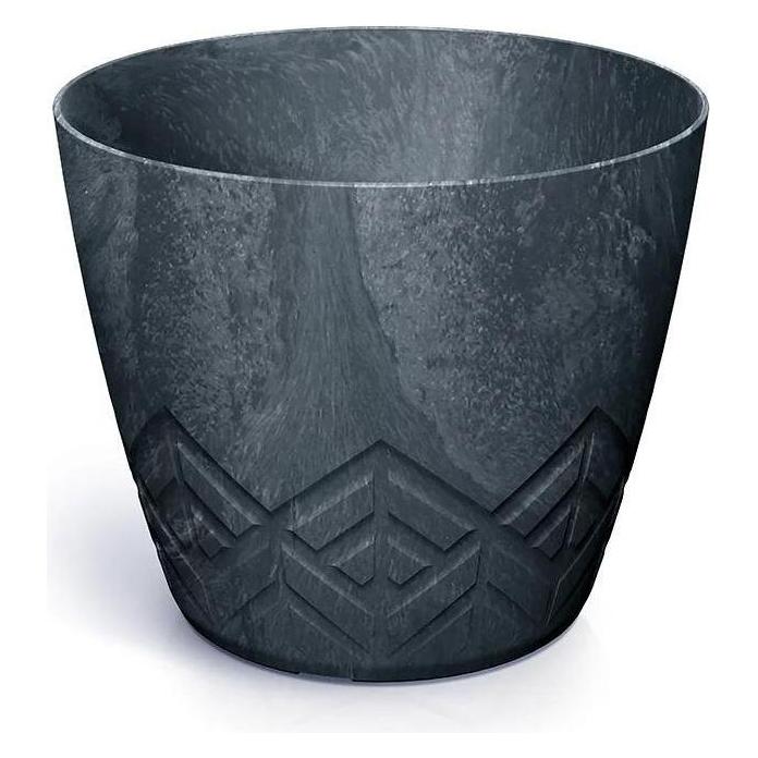 Prosperplast Flowerpot ARECO BETON, Ø 19.8 cm, anthracite (19.80 x 17.30 cm) (58201730)