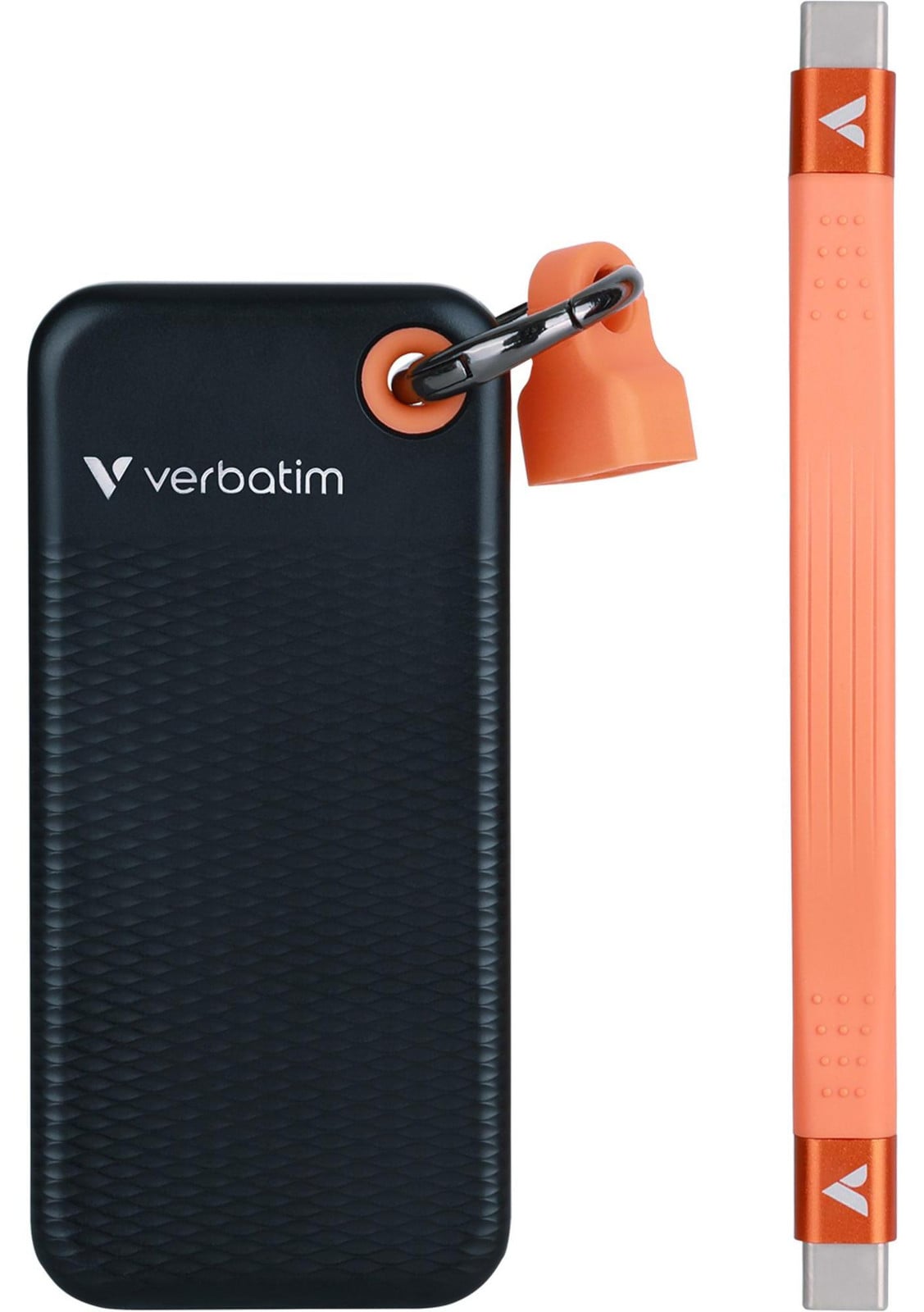 Verbatim Pocket SSD USB 3.2 1TB zwart/oranje