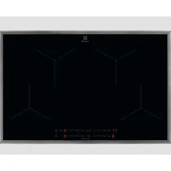 AEG Autarkes Kochfeld / Induktion / Hob2Hood / Slider-Bedienung / 80 cm / Edelstahlrahmen LIT8140M