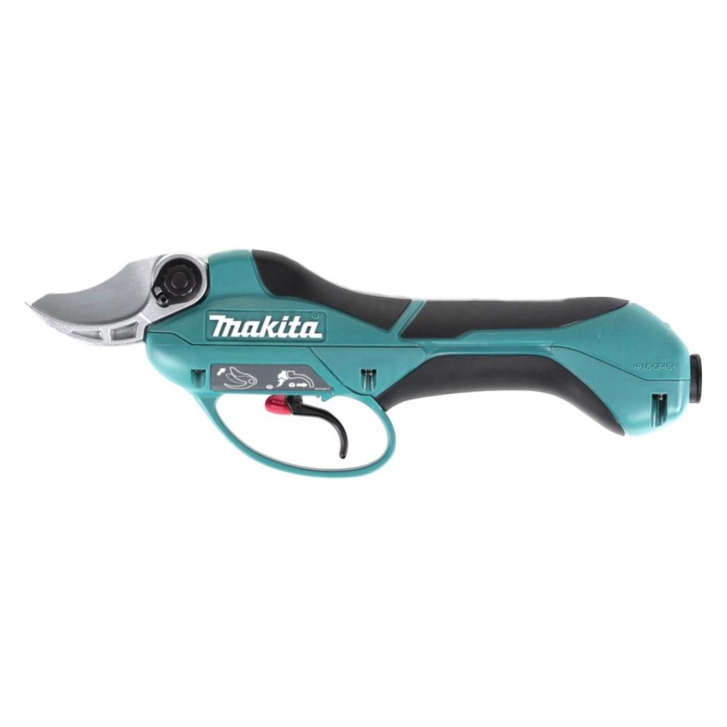 Makita DUP 361 CT Akku Rebschere Astschere 36 V ( 2x 18 V ) + 2x Akku 5,0 Ah + Doppelladegerät + Tas (DUP361CT)