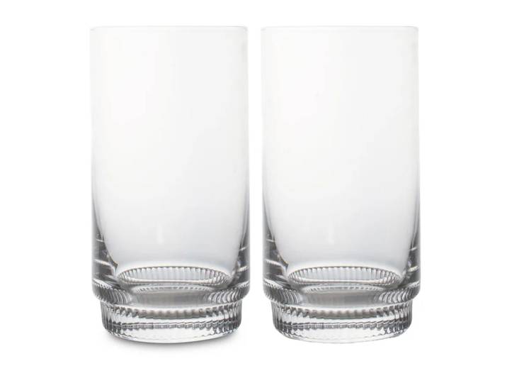 Sagaform Tumbler haur Saga 34 cl Lot de 2 Transparent