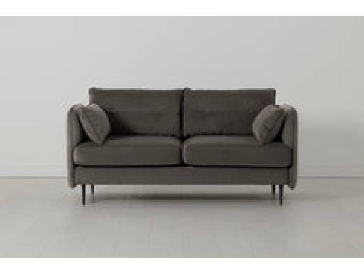 Model 19 Zweisitzer-Sofa, Elefantengrau