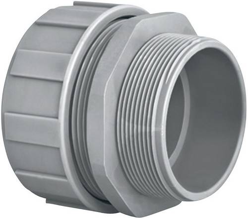 HellermannTyton 166-40703 PSR16-S-M20 Schlauchverschraubung Grau M20 12.60mm Gerade 1St.