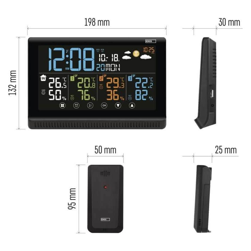 Emos Drahtlose Wetterstation E8614 (54445314)