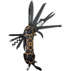 munkees Taschenmesser Giraffe - schwarz|braun