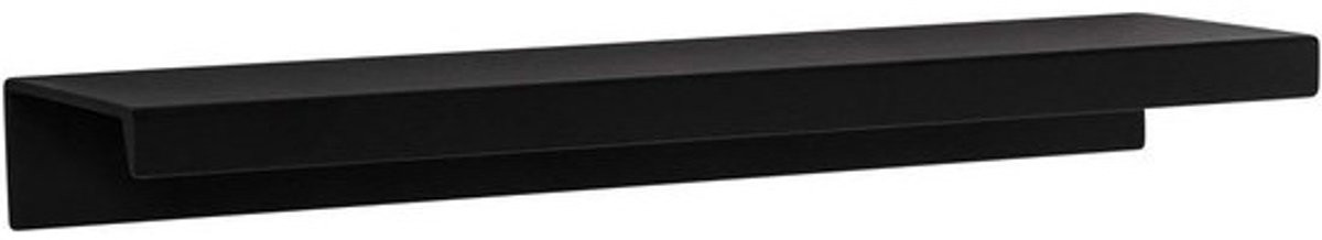 Zwarte Aluminium Meubelgreep Greeplijst met 96mm Boorgatafstand