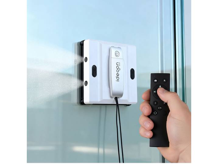 Profi-Fensterputz-Roboter mit Sprüh-Funktion & App-Steuerung