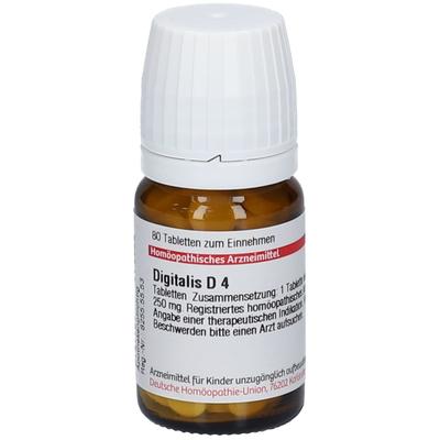 Digitalis D 4 Tabletten 80 St