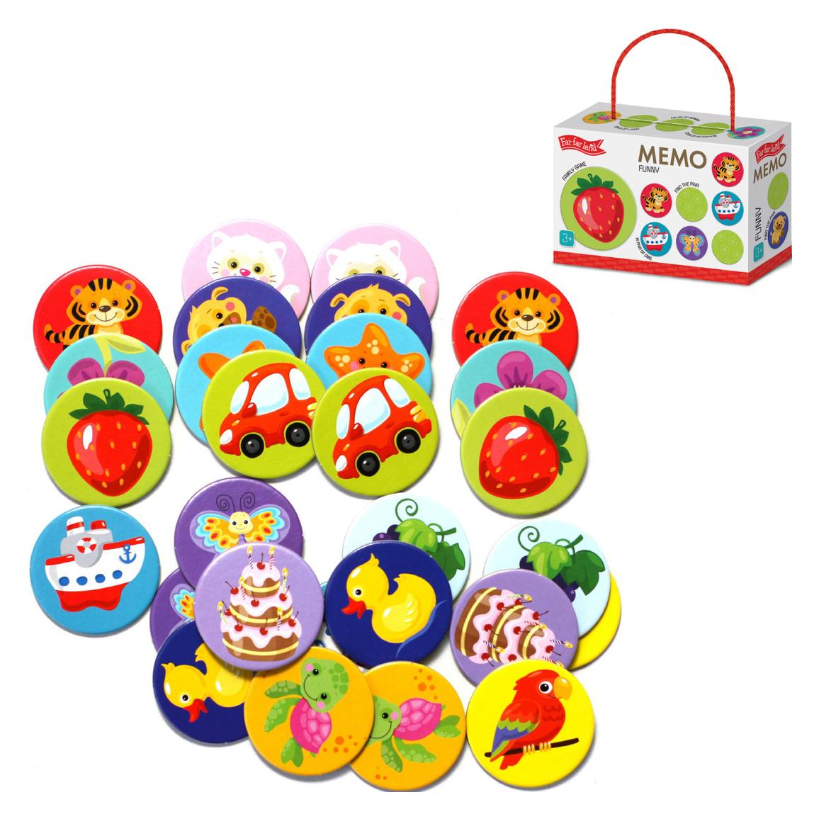 Montessori Lernspiel, Familienspiel - Memo Baby (F-04050)