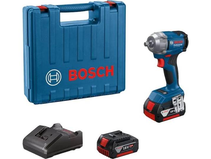 Akkukäyttöinen Iskumurttivännin 1/2'' Gds 18V-350 2*4.0Ah - B 6019M5021