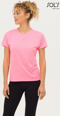 T-shirt Sporty traspirante girocollo regular poliestere Personalizzate o neutre Sol's