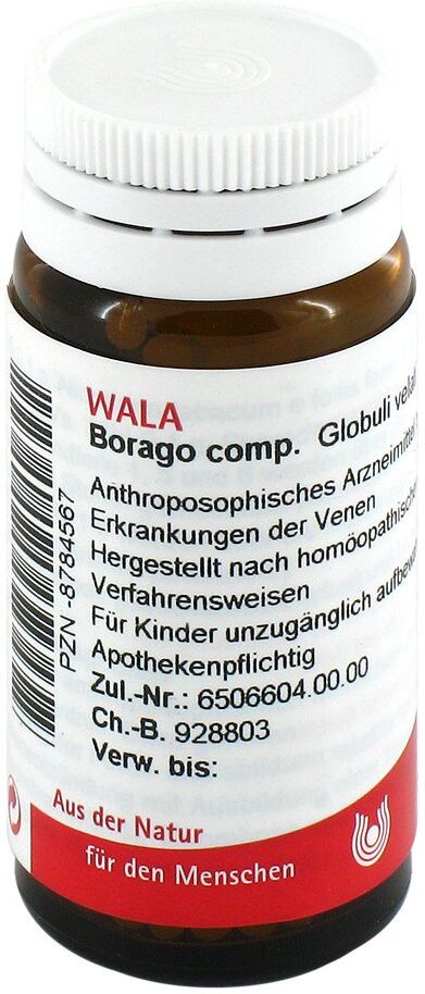 Wala Borago Comp. Globuli