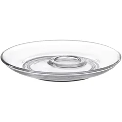 6er-Set Leonardo Untertasse Senso Ø 14,5 cm Glas Transparent Klar M (Medium)
