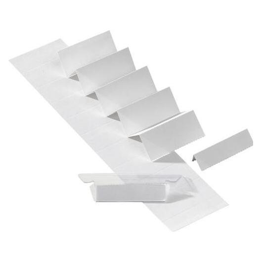 Jalema dJois Euroflex Beschriftungsstreifen Weiss Pappe 5 x 0,5 cm (2584600000)