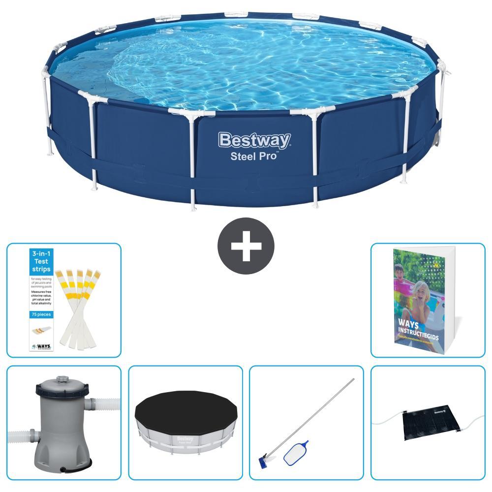 Bestway Steel Pro Rund - 396x84 cm - 5-teilig S241