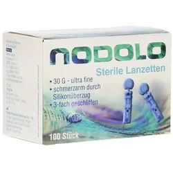 Lanzetten Nodolo Steril 30 G ultra fine 100 St