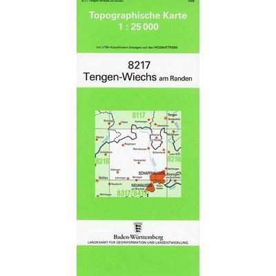 Tengen-Wiechs am Randen, Karte von , LVA Baden-Württemberg, 978-3-86398-252-2
