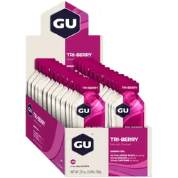 Gu Unisex Energy Gel Tri Berry Karton (24 x 32g)