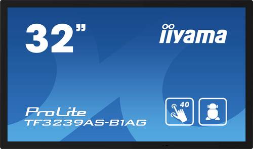 Iiyama 32" Bonded PCAP Anti-glare Bezel Free 40 Digital Signage Display EEK: F (A - G) 80 cm 31.5 Zoll 1920 x 1080 Pixel 24/7