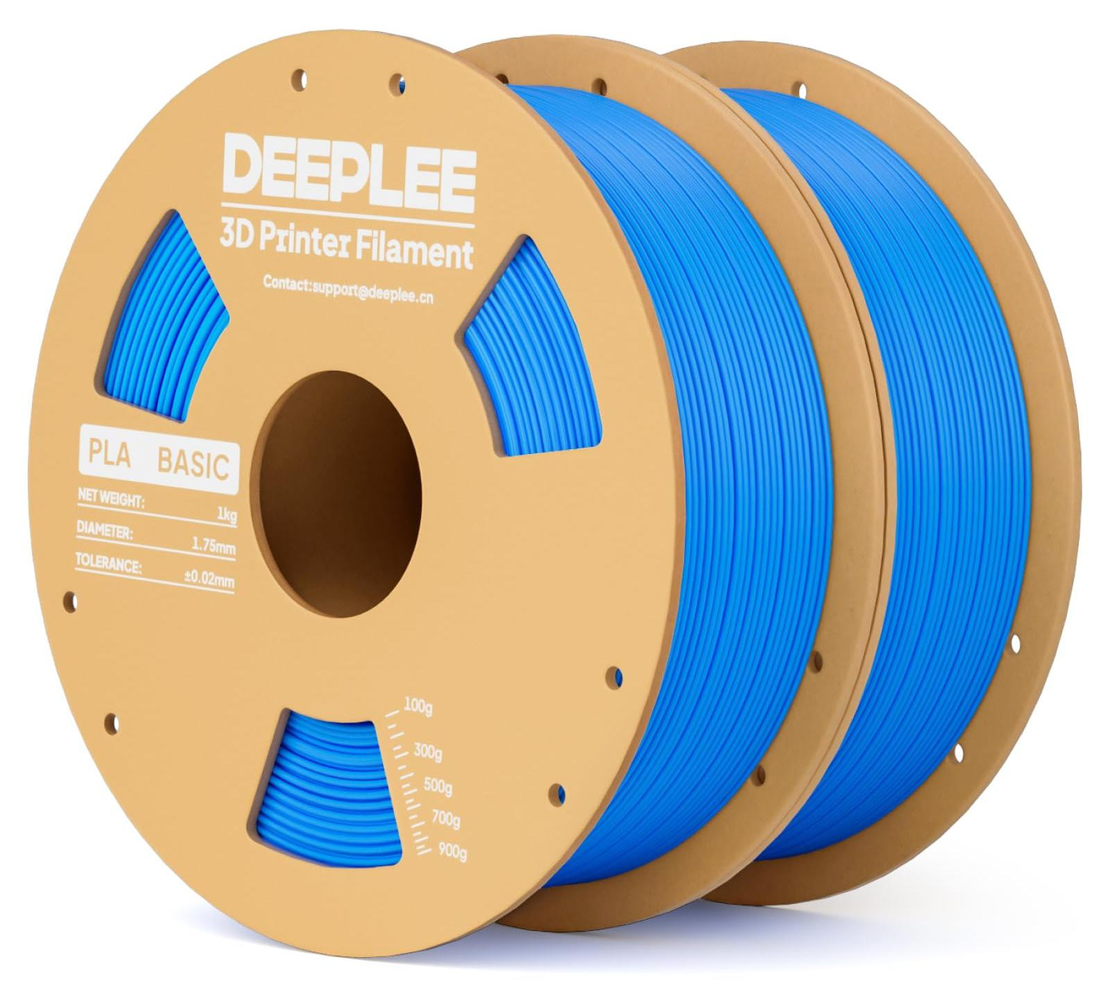 Selius Basic PLA filament 1,75 mm, hemelsblauw, 2 kg