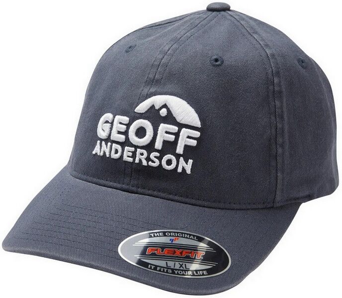 Geoff Anderson Flexfit Washed Blå-S/m