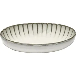SERAX Inku Schüssel oval Inku White, Länge: 190 mm, Breite: 130 mm