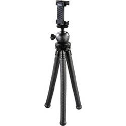 hama 00004605 Stativ FlexPro für Smartphone, GoPro und Fotokameras, 27 cm, Schwarz